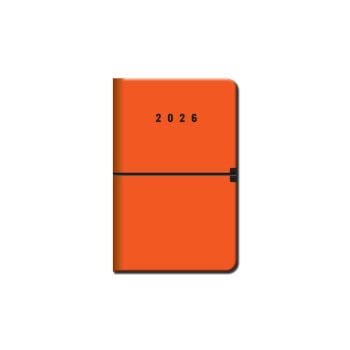 Mini diár A6 CAPRI oranžový 2026