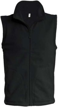 LUCA - MEN'S MICRO FLEECE GILET Black L