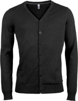 MEN'S CARDIGAN Black M