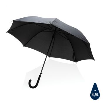 23" základný auto-open dáždnik Impact zo 190T RPET AWARE™ čierna