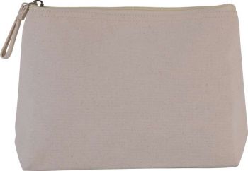 TOILETRY BAG IN COTTON CANVAS Natural U