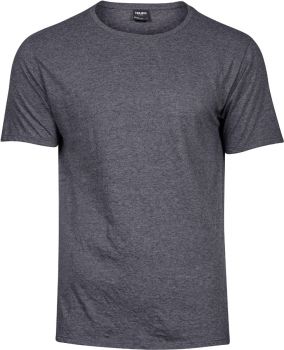 Tee Jays | Pánské melírované tričko black melange M
