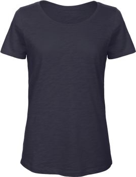 B&C | Dámské slubové tričko Medium Fit z bio bavlny chic navy M