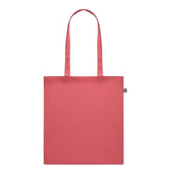 ZOCO COLOUR Nákupní taška z recykl. bavlny red