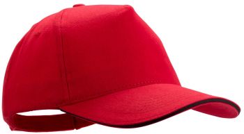 Kisse baseball cap red