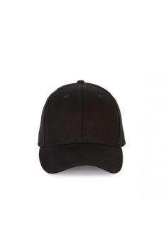 CAP WITH CONTRASTING SANDWICH PEAK - 6PANELS Black U