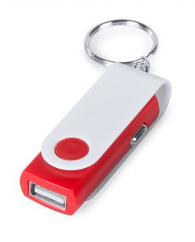 Hanek USB car charger red
