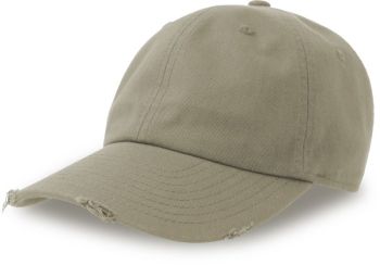 Atlantis | 6 panelová baseballová kšiltovka grey onesize
