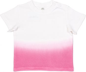 Babybugz | Dětské tričko "Dips" white/bubble gum pink 12-18
