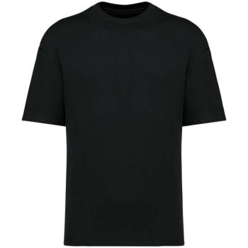 UNISEX ECO-FRIENDLY OVERSIZED FRENCH TERRY T-SHIRT Black L
