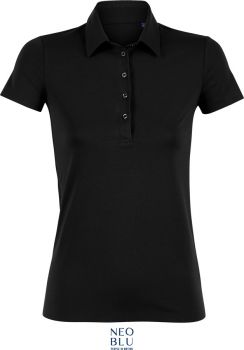 NEOBLU | Dámské žerzejové polo deep black M