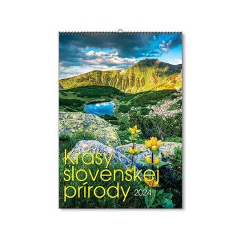 Nástenný kalendár Krásy Slovenskej prírody 2024