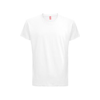 THC FAIR WH. Tričko s krátkym rukávom zo 100% bavlny Biela XL