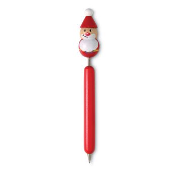 COOLPEN Vánočné kuličkové pero. red