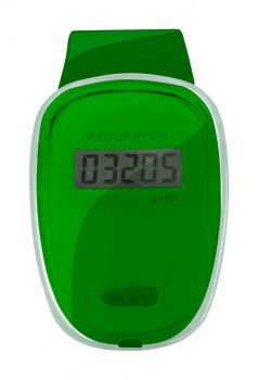 Ferrium pedometer green