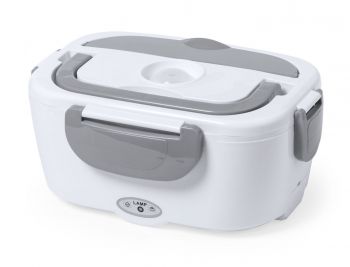 Calpy electric lunch box ash grey , white