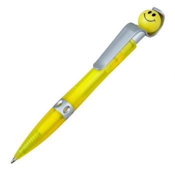 HAPPY PEN kuličkové pero,  žlutá