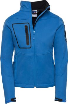 Russell | Dámská 3-vrstvá sportovní softshellová bunda azure blue S