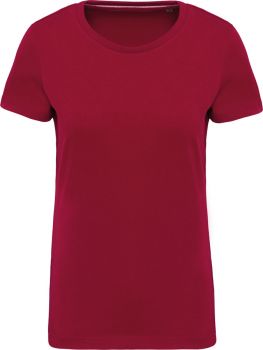 Kariban | Dámské vintage tričko vintage dark red S