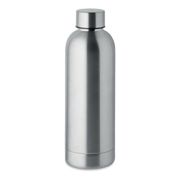 ATHENA Dvoustěnná láhev 500ml matt silver