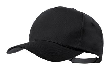 Pickot bejzbalová čiapka black