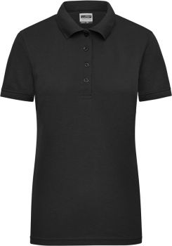 James & Nicholson | Dámské pracovní piqué polo black L