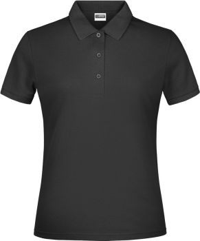 James & Nicholson | Dámské piqué polo black M