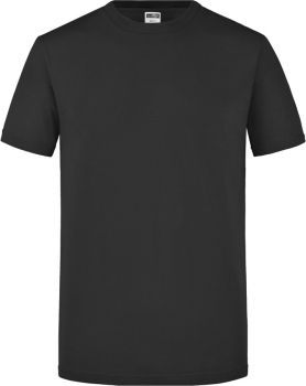 James & Nicholson | Pánské vypasované tričko black L