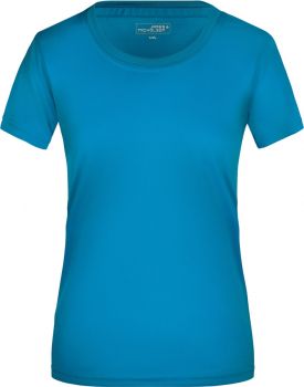 James & Nicholson | Dámské žerzejové sportovní tričko turquoise M