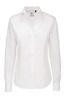 B&C SHARP LSL /WOMEN White M