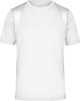 James & Nicholson | Pánské běžecké tričko white/white L