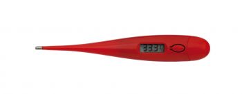 Kelvin digital thermometer red