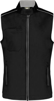 Kariban | Dámská vesta "Day-to-Day" black/silver XL