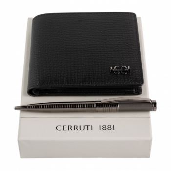 Set CERRUTI 1881 (ballpoint pen & money wallet)