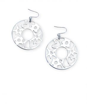 Rousse earrings silver