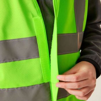 HI-VIS PRO JUNIOR VEST Fluro Green 32
