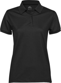 Tee Jays | Dámské piqué polo Club black M