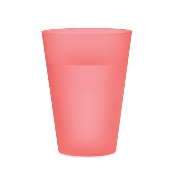 FESTA Festivalový kelímek 300ml Transparentní Červená