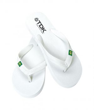 Brasileira beach slippers white  42-44