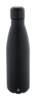 Refill recyklovaná fľaša z nerez ocele black