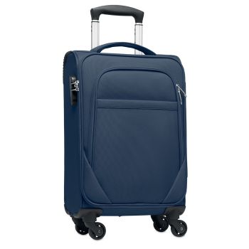 VOYAGE Textilní kufr na kolečkách blue