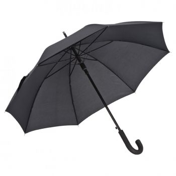 Dáždnik s hliníkovou hriadeľou Black