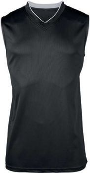 MEN'S BASKETBALL JERSEY Black 2XL