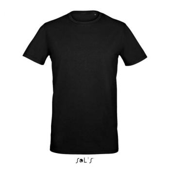 SOL'S MILLENIUM MEN - ROUND-NECK T-SHIRT Deep Black M