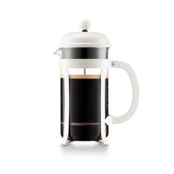 CHAMBORD 1L. Kanvica na kávu French press 1L Biela