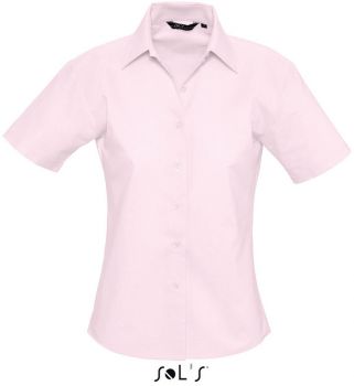 SOL'S | Halenka Oxford s krátkým rukávem pale pink L