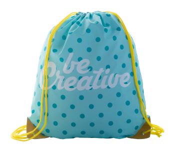 CreaDraw Plus taška na šnúrku na zákazku žltá , white