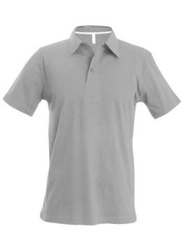 MEN'S SHORT-SLEEVED POLO SHIRT Oxford Grey L