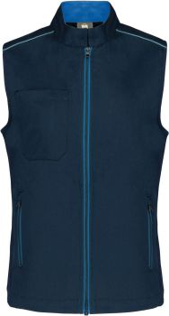 Kariban | Dámská vesta "Day-to-Day" navy/light royal blue XL