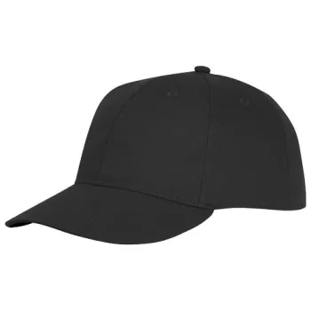 Ares 6panelová čepice 175 g/m² Černá